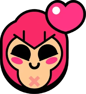 ❤️ emoji ЗНАЧКИ БРАВЛ СТАРС 4 - @BSPINS2 Telegram sticker 21 of 91