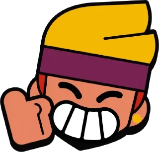 👍 emoji ЗНАЧКИ БРАВЛ СТАРС 3 - @BSPINS2 Telegram sticker 12 of 101