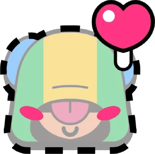❤️ emoji ЗНАЧКИ БРАВЛ СТАРС 3 - @BSPINS2 Telegram sticker 6 of 101