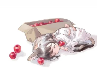 🐰 emoji 🐰🍓🥛 @angelstick Telegram sticker 20 of 29
