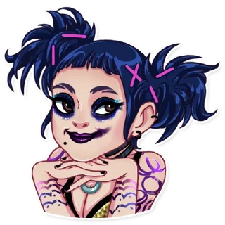 ☺️ emoji The Witness Girl Telegram sticker 24 of 25