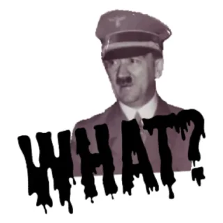 🍔 emoji NSDAP ADOLF HITLER Telegram sticker 2 of 30