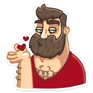 🥰 emoji Макс: @Pea4_stickerbot Telegram sticker 20 of 48