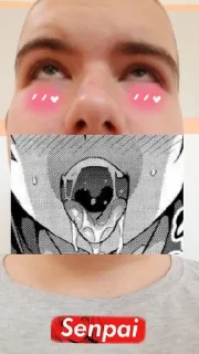 😧 emoji тарчок+прошунин=♡ Telegram sticker 8 of 70