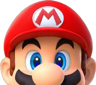 Sticker from Mario brothers