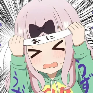 😣 emoji Кагуя♡ Telegram sticker 14 of 18