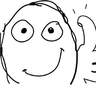 Sticker from Rage Face . by @Vlaixxm