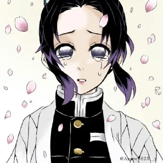 😭 emoji Клинок рассекающий демонов Telegram sticker 17 of 19