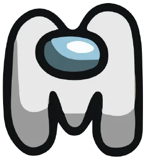 📖 emoji amogus abc Telegram sticker 13 of 27