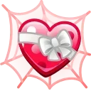 ❤️ emoji 𝜗ৎ . .𝒢𝓁𝑜𝑟𝓎𝓅𝑖𝓏𝓏𝑎 ‧˚ ‧ | @FS_AsSe Telegram sticker 5 of 75