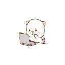😈 emoji Mochi-Mochi Peach Cat by @rbeit Telegram sticker 9 of 50