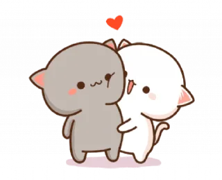 🤗 emoji Mochi–Mochi Peach Cat Telegram sticker 7 of 48