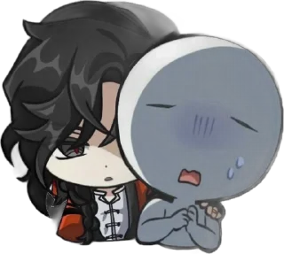 👿 emoji HuaCheng Telegram sticker 5 of 31