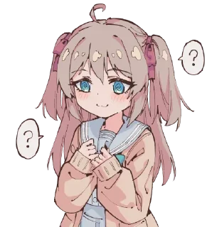 ❓ emoji Neuro-sama by Rune Telegram sticker 14 of 36