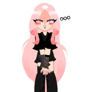 😏 emoji Karakedio (by @kawaiia_karaka) Telegram sticker 4 of 25