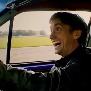 😃 emoji Top Gear 2 only on BBC Moon Telegram sticker 17 of 77