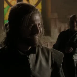 🤗 emoji Ned Stark @brankow Telegram sticker 23 of 84