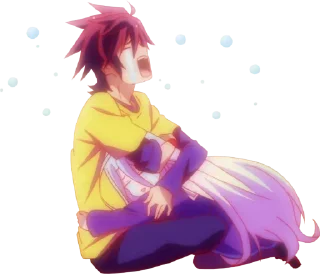 ❤️ emoji No Game No Life @anime_Stickerr Telegram sticker 10 of 23