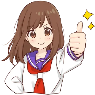 Sticker from Schoolgirl @jp_stickers