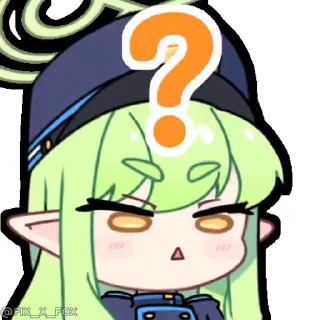 ❓ emoji Hikari & Nozomi @fixfox Telegram sticker 23 of 53