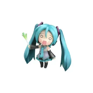 😳 emoji Miku Telegram sticker 10 of 112