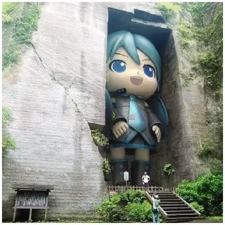 🗿 emoji Miku Telegram sticker 22 of 112