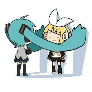 🥰 emoji Miku Telegram sticker 3 of 112