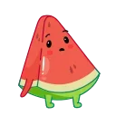 🍉 emoji Ломтик @FOXDIZIGNERLIFE Telegram sticker 19 of 22