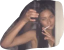 💋 emoji smoking kills Telegram sticker 14 of 21
