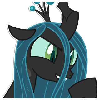Sticker from Queen Chrysalis | By @Egor418