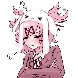 Sticker from Лишь Юри и Нацуки!