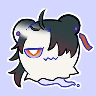 🩸 emoji У меня есть демон в голове Telegram sticker 23 of 120