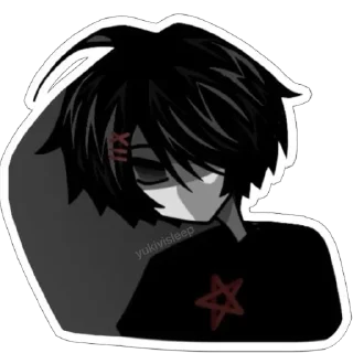 Хюве / тгк: @yukivisleep ♡ sticker preview 3