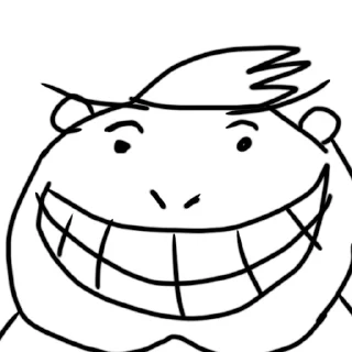 😁 emoji "Чо" Telegram sticker 6 of 30