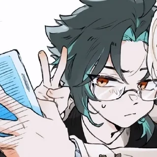 ✌️ emoji Сосяо Telegram sticker 24 of 120