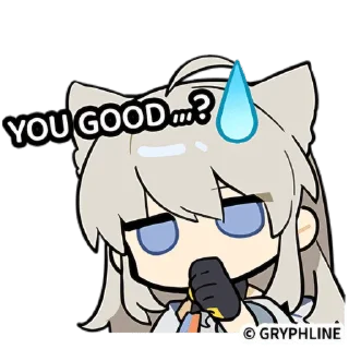 😅 emoji Arknights Endfield Stickers Telegram sticker 9 of 70
