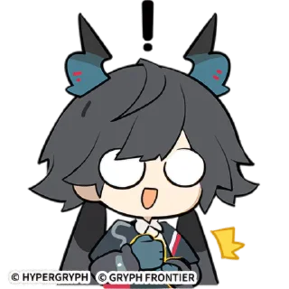 😅 emoji Arknights Endfield Stickers Telegram sticker 21 of 70