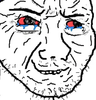 🌟 emoji Wojak от @TheBukGaming Telegram sticker 18 of 106