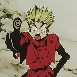 Sticker from Vash the Stampede