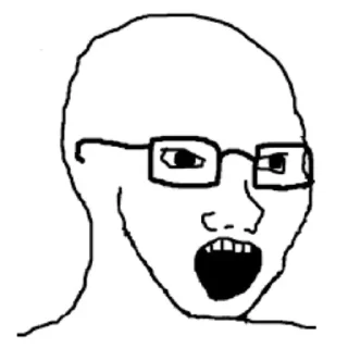 🌟 emoji Wojak от @TheBukGaming Telegram sticker 8 of 106