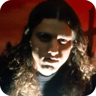 👻 emoji Chuck Schuldiner by @SisterMisery Telegram sticker 10 of 49