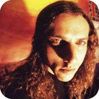🎈 emoji Chuck Schuldiner by @SisterMisery Telegram sticker 8 of 49