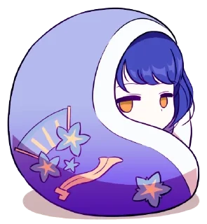 😶‍🌫️ emoji Saint Telegram sticker 20 of 34