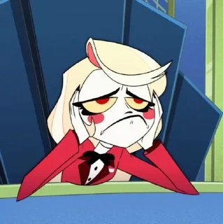 💋 emoji Charlie (hazbin hotel). Telegram sticker 15 of 25