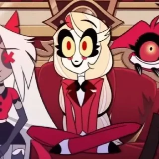 💋 emoji Charlie (hazbin hotel). Telegram sticker 12 of 25