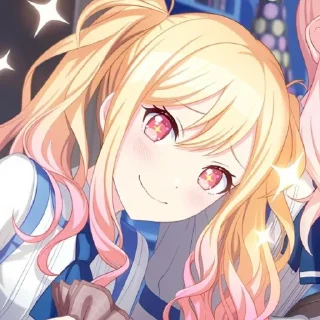 Sticker from Saki