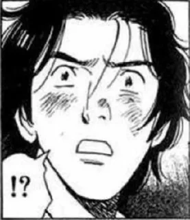 🫣 emoji Naoki Urasawa's Monster Telegram sticker 16 of 120