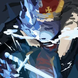 Sticker from Cruel King!! GRAAAHHHH!!!