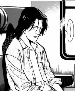 😔 emoji Naoki Urasawa's Monster Telegram sticker 19 of 120