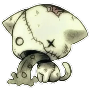 🤮 emoji @_< @k07stik Telegram sticker 6 of 98